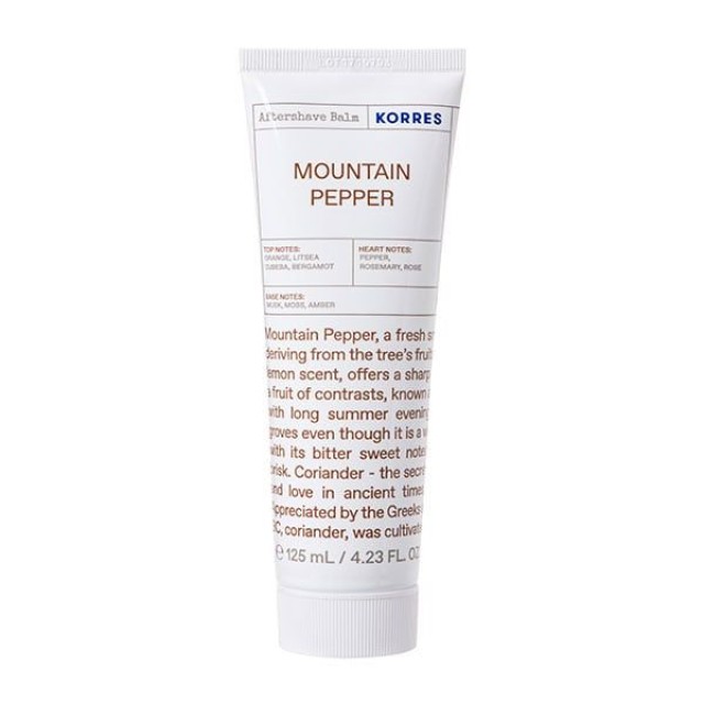 Korres Aftershave Balm Mountain Pepper 125ml