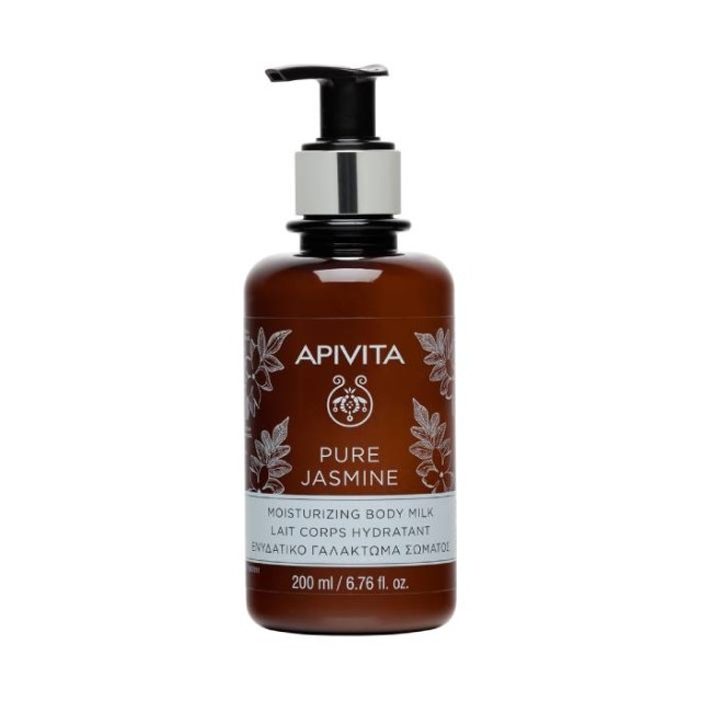 Apivita Pure Jasmine Ενυδατικό Γαλάκτωμα Σώματος Γιασεμί 200ml