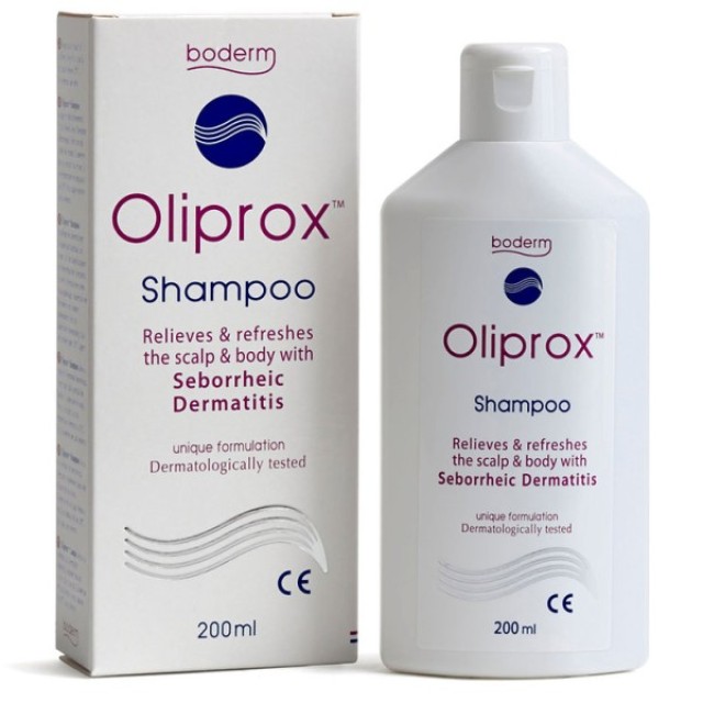 Boderm Oliprox Shampoo 200ml (Σαμπουάν Κατά της Σμηγματορροϊκής Δερματίτιδας)