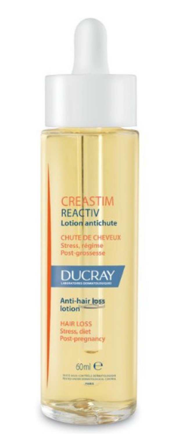 Ducray Creastim Reactiv Anti Hair Loss Λοσιόν Μαλλιών Για Την Αντιμετώπιση Της Τριχόπτωσης 60ml