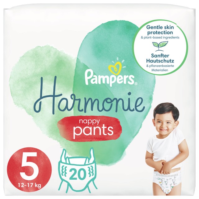 Pampers Harmonie Pants No5 (12-17kg) 20τμχ