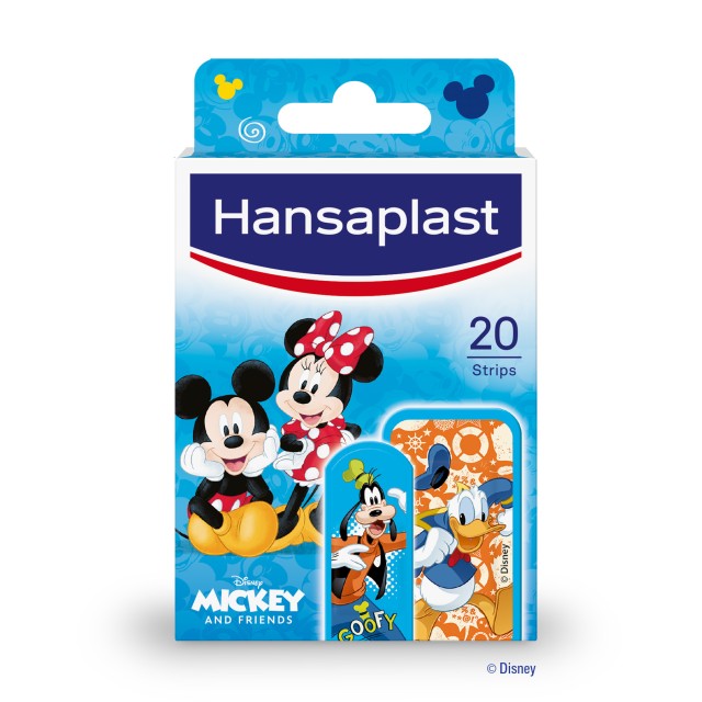 Hansaplast Junior Mickey & Friends Αυτοκόλλητα Επιθέματα 20τμχ
