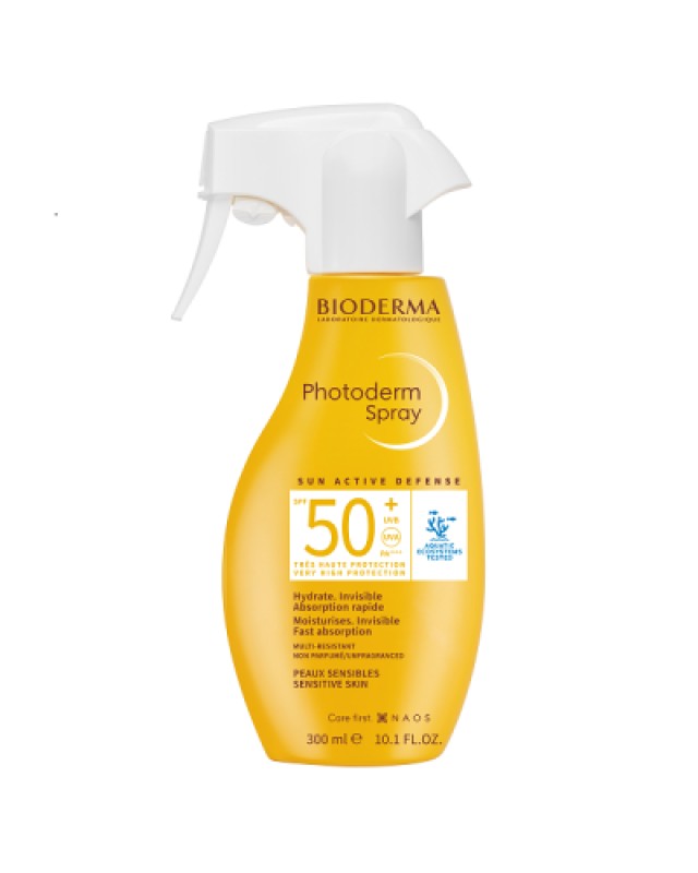 Bioderma Photoderm Family Spray SPF50+ Πολύ Υψηλή Αντηλιακή Προστασία σε Μορφή Spray για όλη την Οικογένεια 300ml