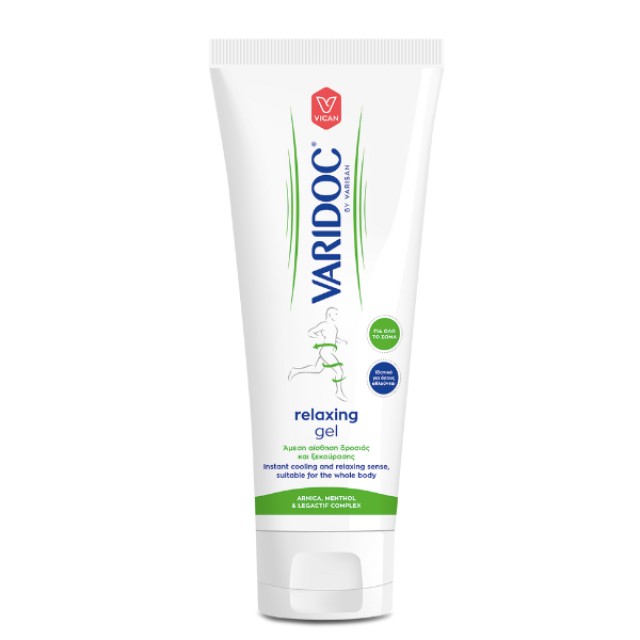 Vican Varidoc Relaxing Gel Ενυδατώνει & Ανακουφίζει Καταπονημένα & Ταλαιπωρημένα Άκρα, 250ml