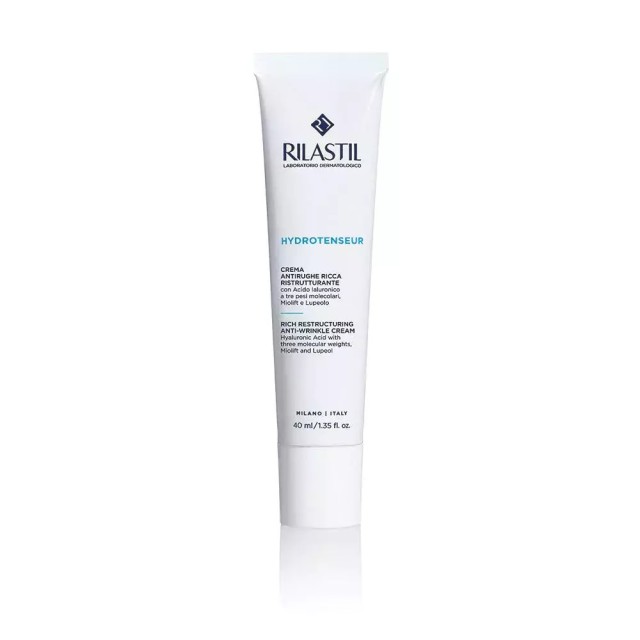 Rilastil Hydrotenseur Rich Restructuring Anti-Wrinkle Cream Αντιρυτιδική Κρέμα Προσώπου Επανόρθωσης Με Πλούσια Υφή 40ml