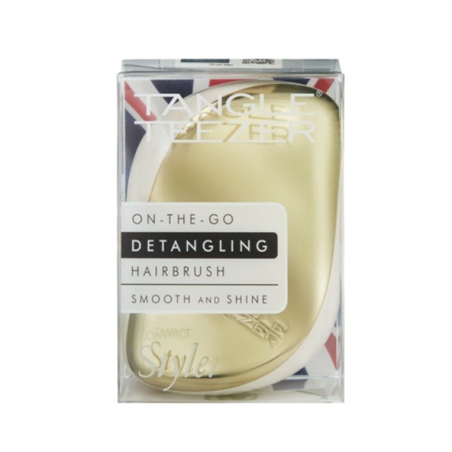 Tangle Teezer Compact Styler Cyber Gold Βούρτσα Μαλλιών 1τμχ