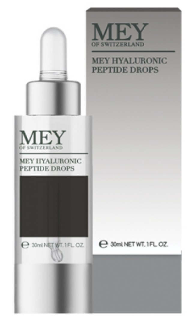 Mey Hyalouronic Peptide Drops Αντιγηραντικός Ορός Με Υαλουρονικό Οξύ 30ml