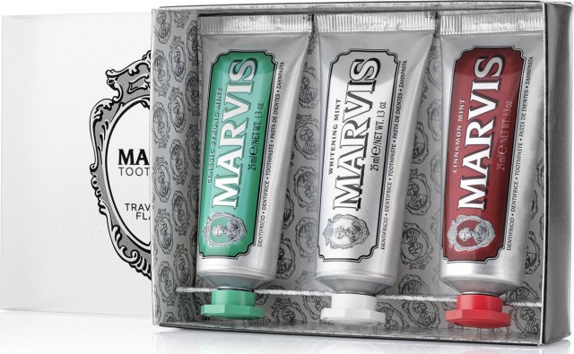 Marvis Promo Travel With Flavour Οδοντόκρεμες 3x25ml