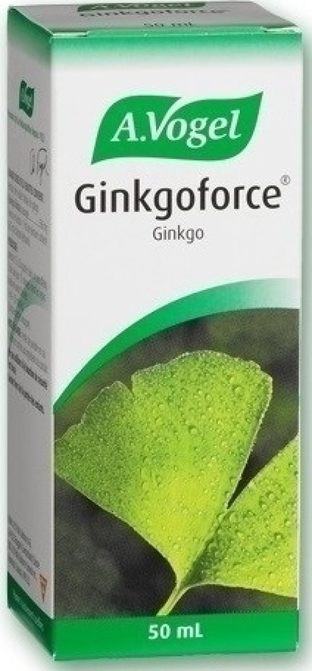 A.Vogel Ginkgoforce (Geriaforce) Φυτικό Ενισχυτικό της Μνήμης 50ml