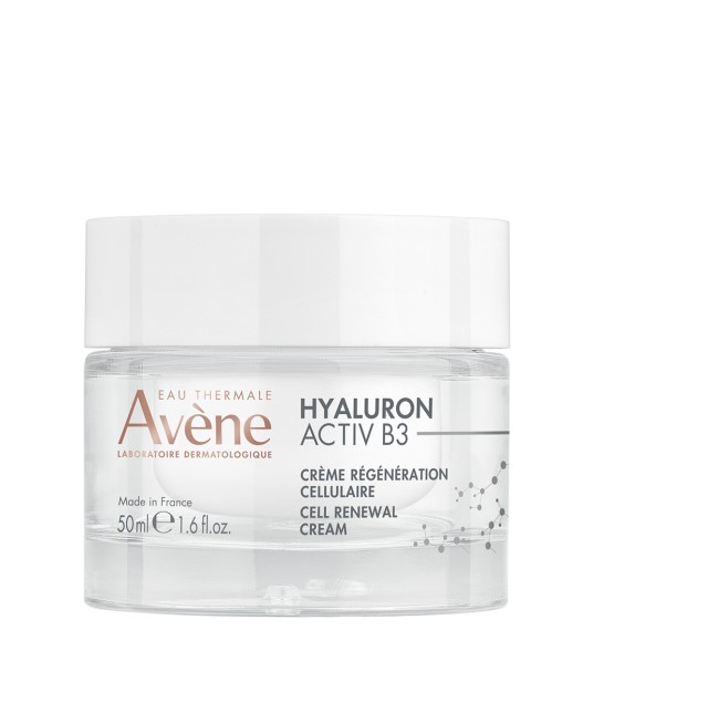 Avene Hyaluron Activ B3 Creme Regeneration Cellulaire 24ωρη Κρέμα Προσώπου Με Υαλουρονικό Οξύ Για Αντιγήρανση 50ml