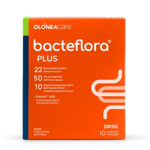 Olonea BacteFlora Plus για την Ισορροπία του Εντερικού Μικροβιώματος, 10μικροκάψουλες