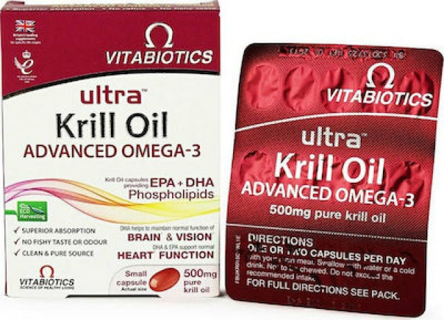 VITABIOTICS ULTRA KRILL OIL 30caps