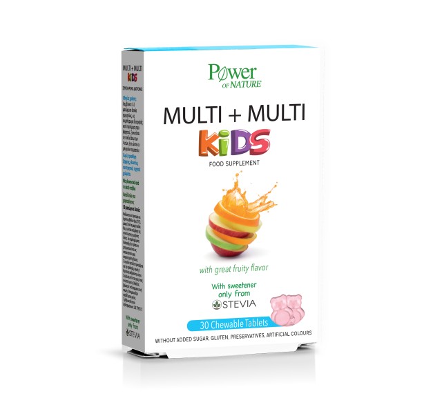 Power Health Multi+Multi Kids Stevia 30tabs