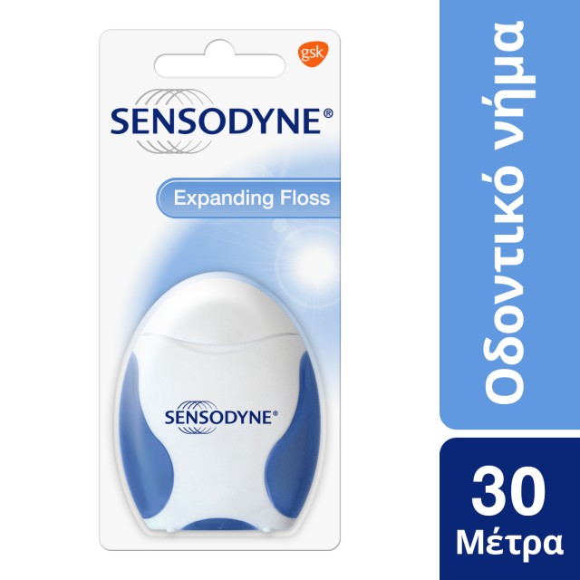 Sensodyne Οδοντικό Νήμα για Μεσοδόντιο Καθαρισμό, 30 μέτρα