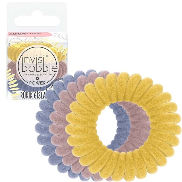 Invisibobble Power Strong Grip Yoga-Na Do It Λαστιχάκια Μαλλιών 3τμχ