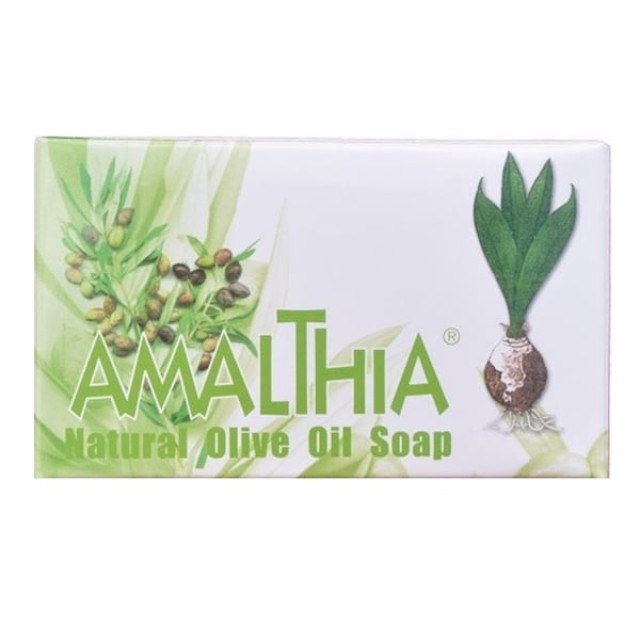 Amalthia Φυσικό Σαπούνι από Λάδι Ελιάς & Αγριοκρεμμύδα Κατά της Τριχόπτωσης, 125gr