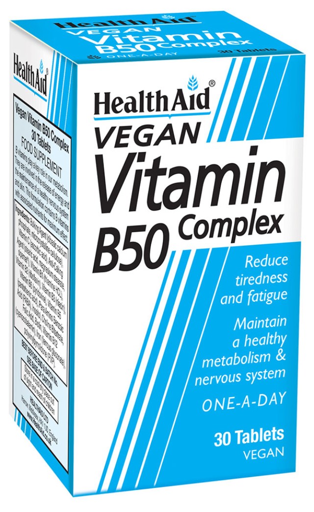 Health Aid B50 Complex Prolonged 30tabs