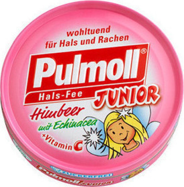 Pulmoll Junior Παστίλιες Με Βατόμουρο & Echinacea 50gr