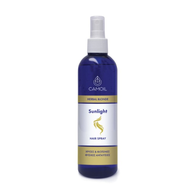 Camoil Herbal Blonde Sunlight Hair Spray Σπρέι Μαλλιών για Χρυσές & Φωτεινές Φυσικές Ανταύγειες, 200ml