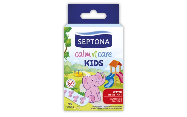 Septona Calm n Care Kids Τραυμαπλάστ 15strips