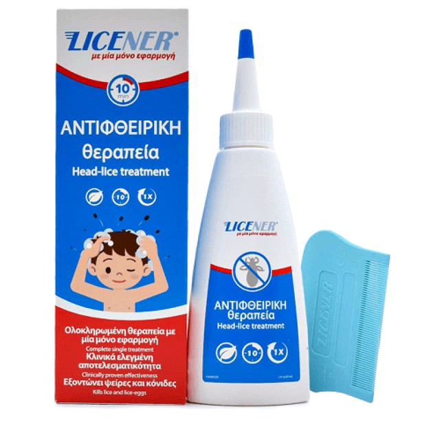 Licener Αντιφθειρικό σαμπουάν 10 λεπτών 100ml