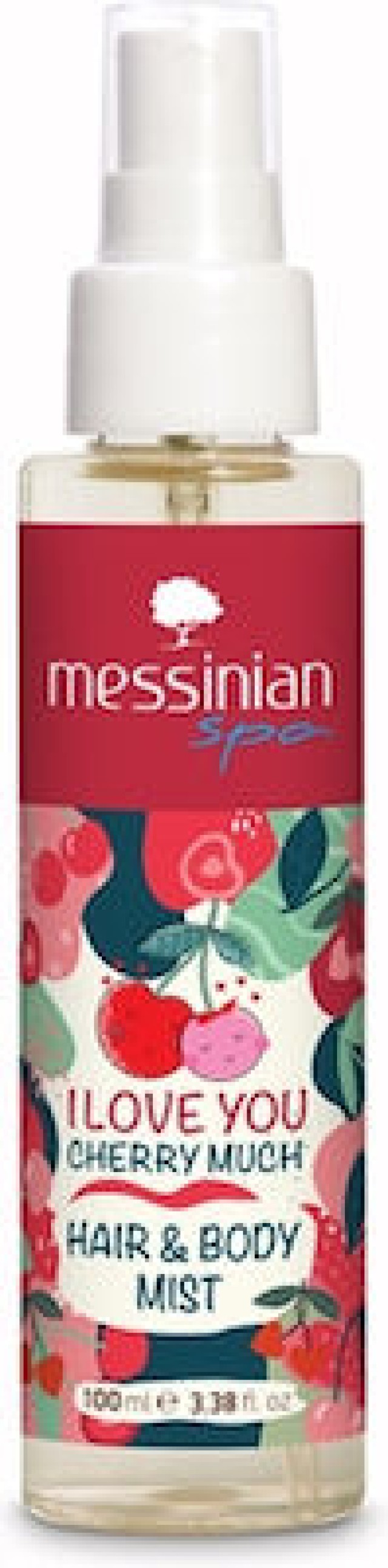 Messinian Spa I Love You Cherry Much Body Mist 100ml