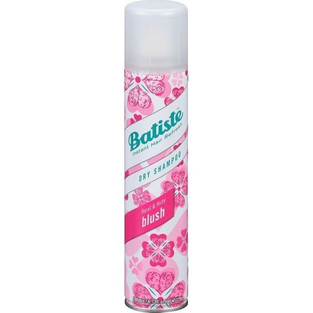 Batiste Floral & Flirty Blush Dry Shampoo (200ml) Dry shampoo with floral scent