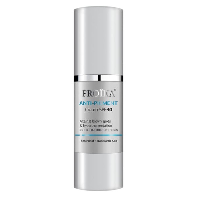 Froika Anti-Pigment Cream SPF30 Κρέμα Προσώπου κατά των Δυσχρωμιών με Αντιηλιακή Προστασία, 30ml