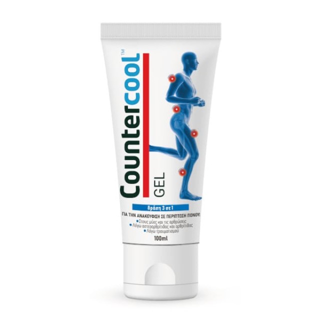 BAUSCH Countercool Gel Γέλη Ανακούφισης Μυικών Πόνων, 100ml