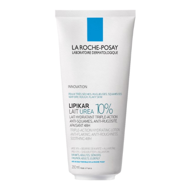 La Roche Posay Lipikar Urea 10% Ενυδατική Lotion Σώματος με Ουρία για Ξηρές Επιδερμίδες, 200ml
