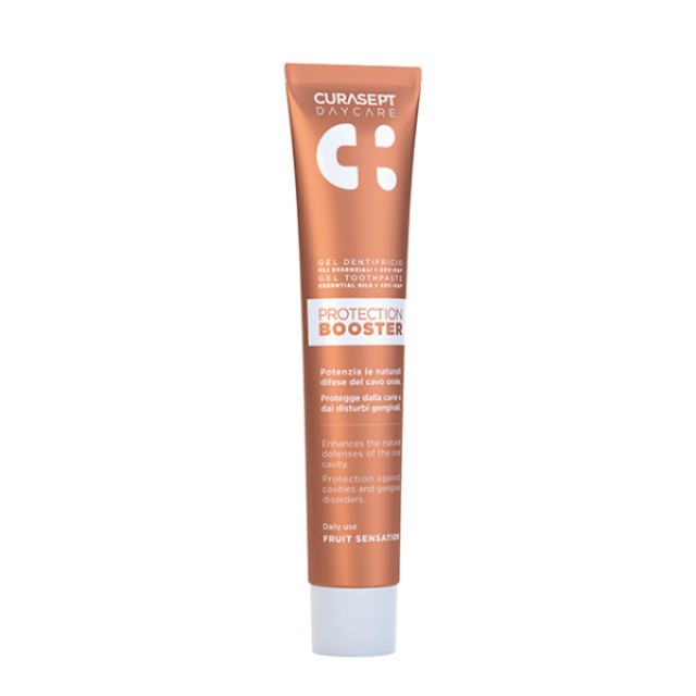 Curasept Daycare Protection Booster Gel Toothpaste Οδοντόκρεμα Fruit Sensation, 75ml