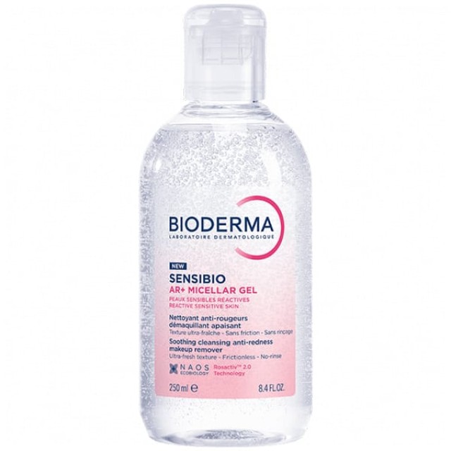 Bioderma Sensibio AR+ Micellar Gel Ντεμακιγιάζ, 250ml