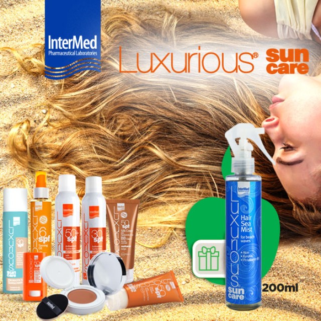 LUXURIOUS Sun care με Δώρο Hair spray